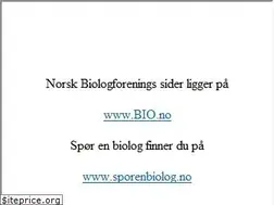 Sites similar to biologforeningen.org