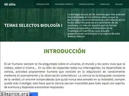 Sites similar to biologiacomociencia.weebly.com