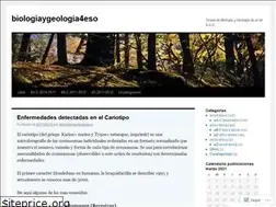 Sites similar to biologiaygeologia4eso.wordpress.com