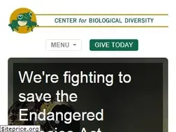 Sites similar to biologicaldiversity.org