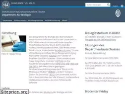 Sites similar to biologie.uni-koeln.de