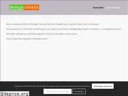 Sites similar to biologiedidaktik.at