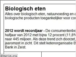 Sites similar to biologisch-eten.nl