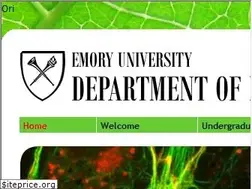 Sites similar to biology.emory.edu