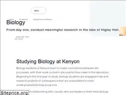 Sites similar to biology.kenyon.edu