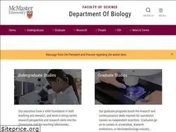 Sites similar to biology.mcmaster.ca