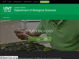Sites similar to biology.unt.edu