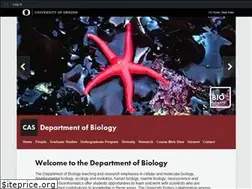 Sites similar to biology.uoregon.edu