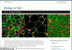 Sites similar to biology.yale.edu