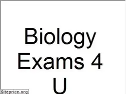 Sites similar to biologyexams4u.com