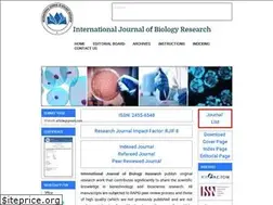 Sites similar to biologyjournal.in