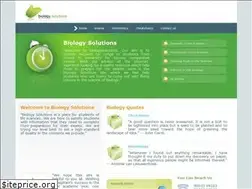 Sites similar to biologysolutions.in