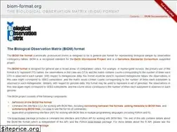 Sites similar to biom-format.org
