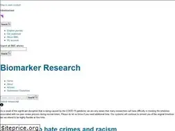 Sites similar to biomarkerres.biomedcentral.com