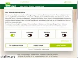 Sites similar to biomarktcard.de