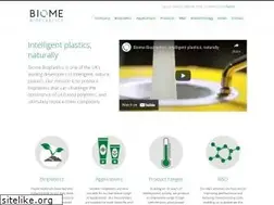Sites similar to biomebioplastics.com