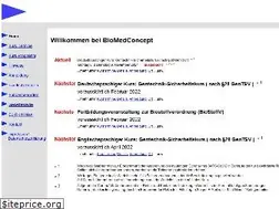Sites similar to biomedconcept.de