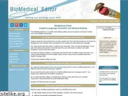 Sites similar to biomedicaleditor.com