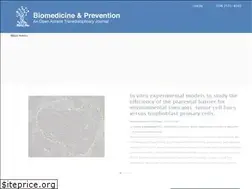 Sites similar to biomedicineandprevention.com