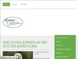 Sites similar to biomedklinik.de