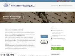 Sites similar to biomedproofreading.com