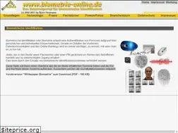 Sites similar to biometrie-online.de