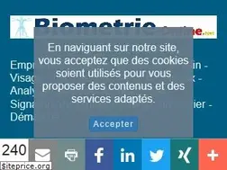 Sites similar to biometrie-online.net