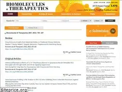 Sites similar to biomolther.org