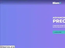 Sites similar to biomx.com
