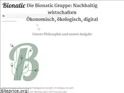 Sites similar to bionatic.com
