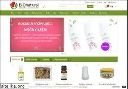 Sites similar to bionatural.sk