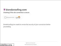 Sites similar to biondoroofing.com