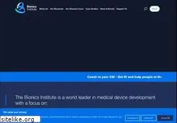 Sites similar to bionicsinstitute.org