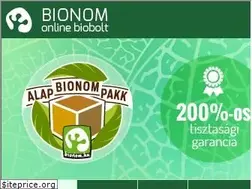 Sites similar to bionom.hu