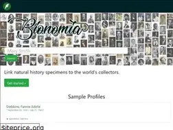 Sites similar to bionomia.net