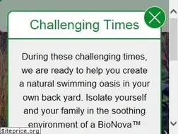 Sites similar to bionovanaturalpools.com