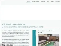 Sites similar to bionovapiscinasnaturales.com