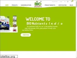 Sites similar to bionutrients.in