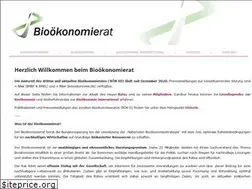 Sites similar to biooekonomierat.de