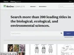Sites similar to bioone.org