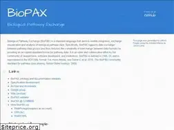 Sites similar to biopax.github.io