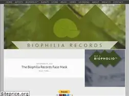 Sites similar to biophiliarecords.com