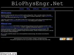 Sites similar to biophysengr.net