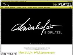 Sites similar to bioplatzl.at