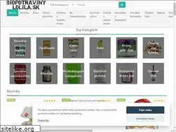 Sites similar to biopotravinylolila.sk