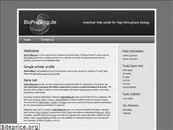 Sites similar to bioprofiling.de