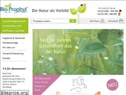Sites similar to bioprophyl.de