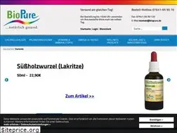 Sites similar to biopure.de