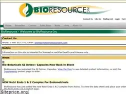 Sites similar to bioresourceinc.com