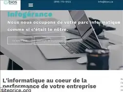 Sites similar to bios.ca